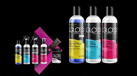 beGLOSS Sets Latex Pflege Set