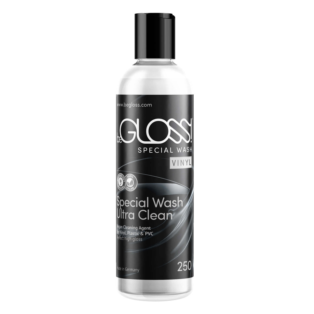 beGLOSS Special Wash VINLY 250 ML  Gentle cleaning agent for Vinyl Plastic PVC