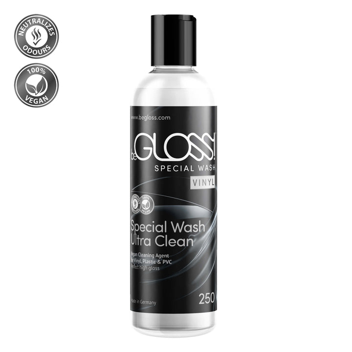 beGLOSS Special Wash VINLY 250 ML  Gentle cleaning agent for Vinyl Plastic PVC