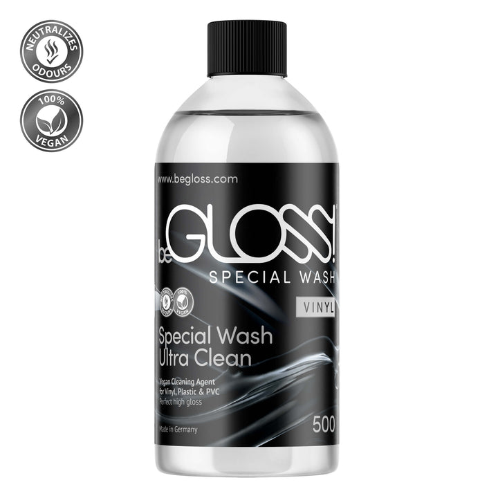 Special Wash VINLY 500 ML  Gentle cleaning agent for Vinyl Plastic & PVC Plastic