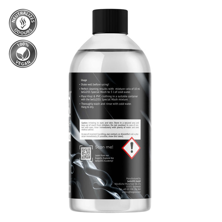 Special Wash VINLY 500 ML  Gentle cleaning agent for Vinyl Plastic & PVC Plastic