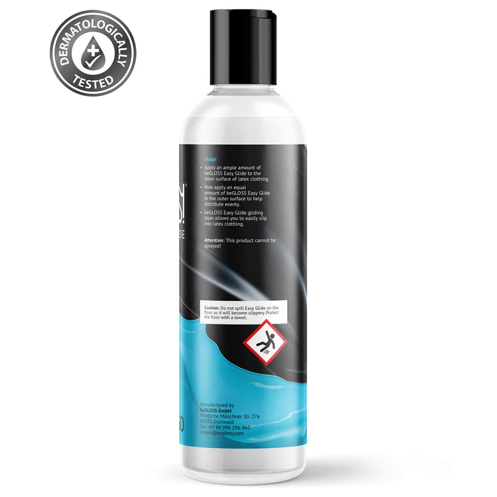 Latex dresser, Latex lubricant, Silicon lubricant, Latex dressing aids, latex garment aid, Latex silicone oil, silicone base oil, Dressing aid, Rubber Dressing, Latex Dressing, Latex care