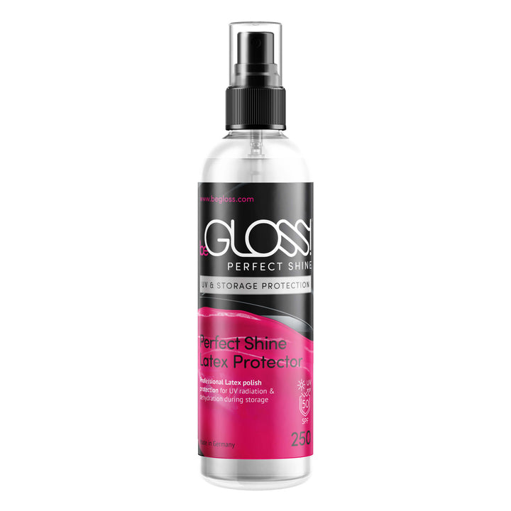 begloss daylight, latex shiner, latex shine, latex polishing, latex polish, daylight, latex uv protection, latex polishing with uv protection, latex lubricants, latex care, latex in sun
