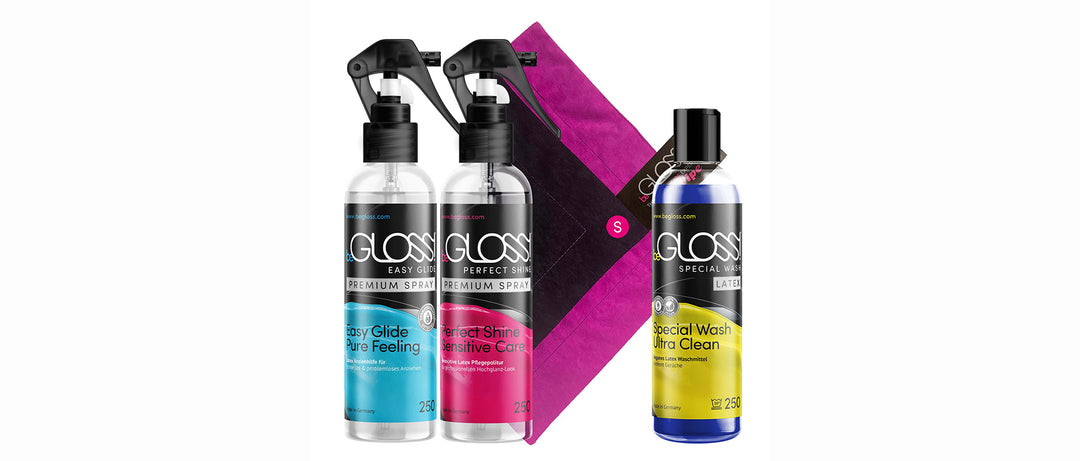 Latex Pflege Set - Premium 250 - Tradeshow Special