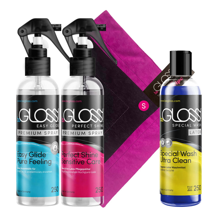 Latex Pflege Set - Premium 250 - Tradeshow Special