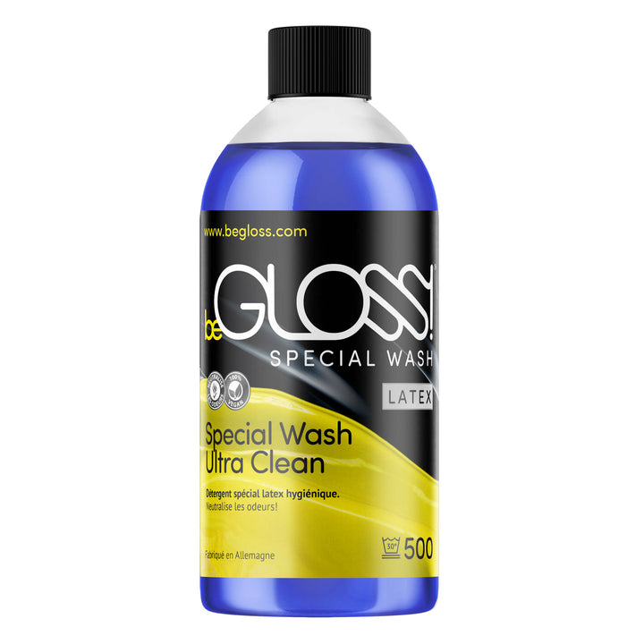 beGLOSS Special Wash LATEX 500 Nettoie et purifie de façon hygiénique