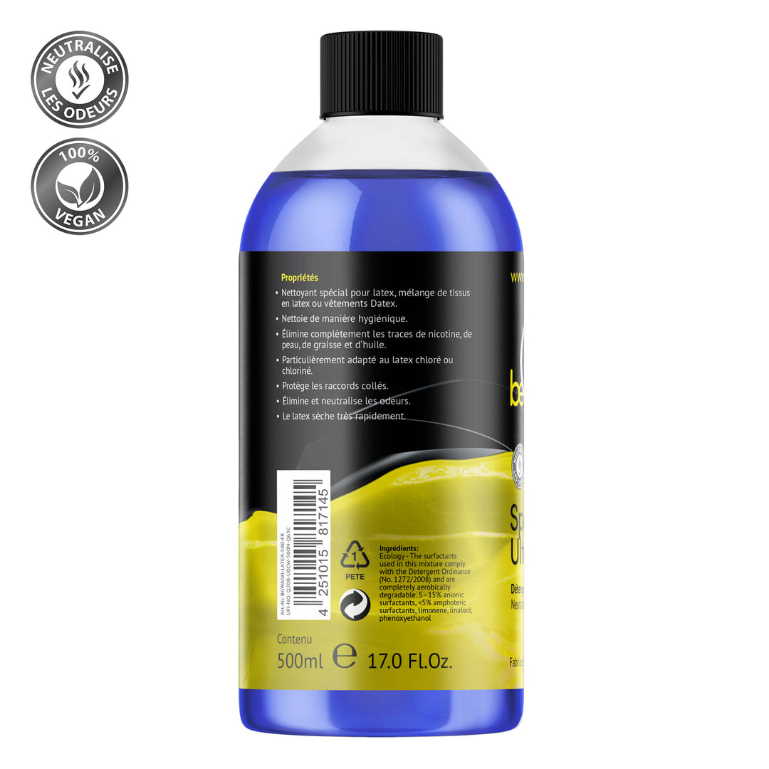 beGLOSS Special Wash LATEX 500 Nettoie et purifie de façon hygiénique