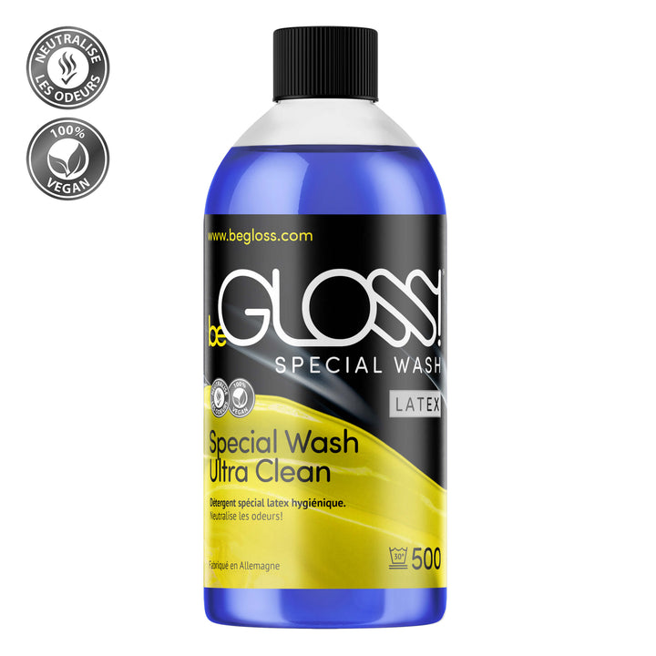 beGLOSS Special Wash LATEX 500 Nettoie et purifie de façon hygiénique